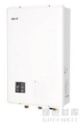 林內室內型高精度恒溫背排平衡式燃氣熱水器RUS-20FBJ（F）20升