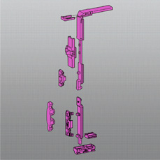 鋅合金鎖閉系統（型號：3150.2）